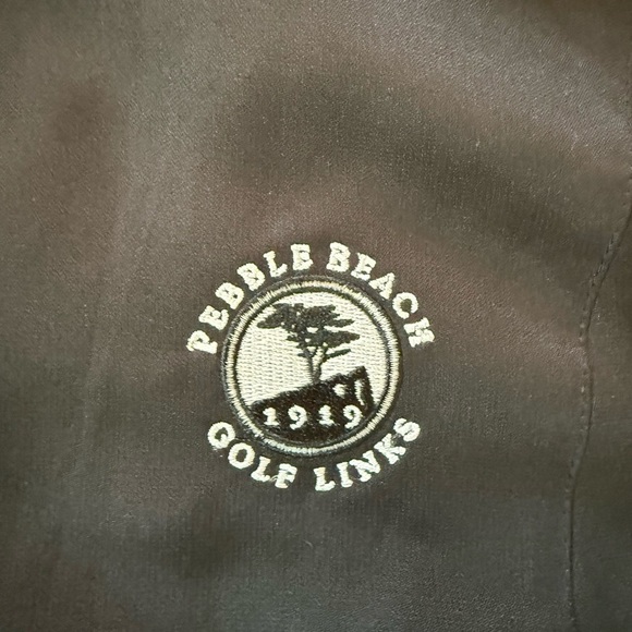 Cutter & Buck Pebble Beach Golf Links Weather Tech Zip Up Jacket Women’s Size XL - Picture 5 of 7